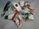 White Red 08-11 Honda CBR1000RR Motorcycle Fairing