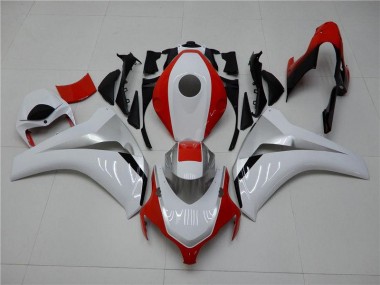 White Red 08-11 Honda CBR1000RR Motorcycle Fairings