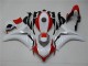 White Red 08-11 Honda CBR1000RR Motorcycle Fairings White Red 08-11 Honda CBR1000RR Motorcycle Fairings