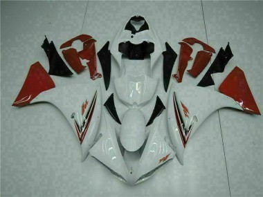 White Red 09-11 Yamaha YZF R1 Motorcycle Fairings