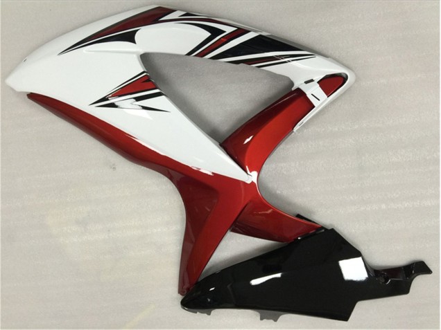 White Red Black 08-10 Suzuki GSXR 600/750 Motorcycle Fairings White Red Black 08-10 Suzuki GSXR 600/750 Motorcycle Fairings