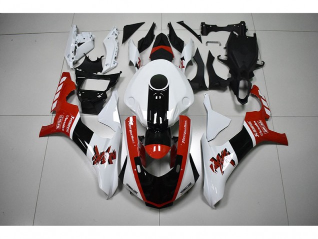 White Red Black 15-19 Yamaha YZF R1 Motorcycle Fairings White Red Black 15-19 Yamaha YZF R1 Motorcycle Fairings