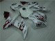 White Red Flame 04-06 Yamaha YZF R1 Motorcycle Fairings White Red Flame 04-06 Yamaha YZF R1 Motorcycle Fairings