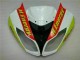 White Red H. Energy 09-12 Kawasaki ZX6R Motorcycle Fairings White Red H. Energy 09-12 Kawasaki ZX6R Motorcycle Fairings