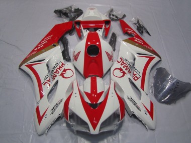 White Red PRAMAC 04-05 Honda CBR1000RR Motorcycle Fairings