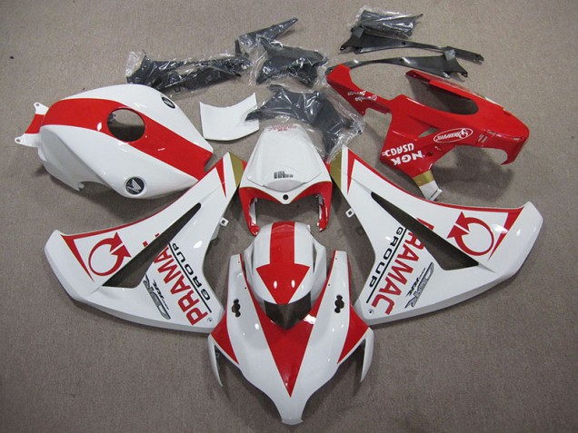 White Red PRAMAC 08-11 Honda CBR1000RR Motorcycle Fairings White Red PRAMAC 08-11 Honda CBR1000RR Motorcycle Fairings