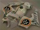 White Repsol 05-06 Honda CBR600RR Motorcycle Fairings