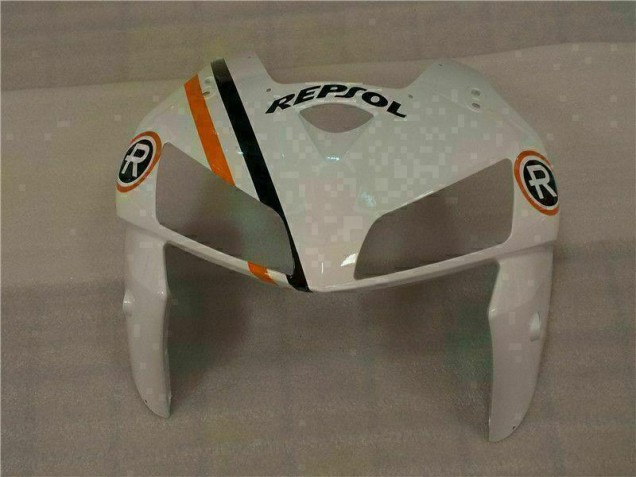 White Repsol 05-06 Honda CBR600RR Motorcycle Fairings