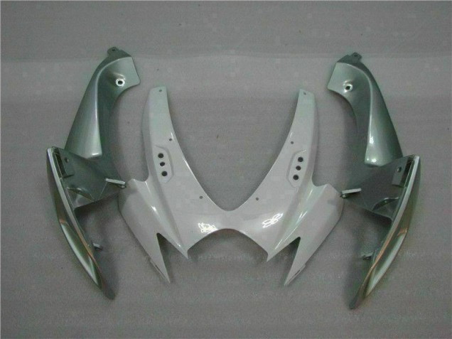 White Silver 06-07 Suzuki GSXR 600/750 Motorcycle Bodywork White Silver 06-07 Suzuki GSXR 600/750 Motorcycle Bodywork