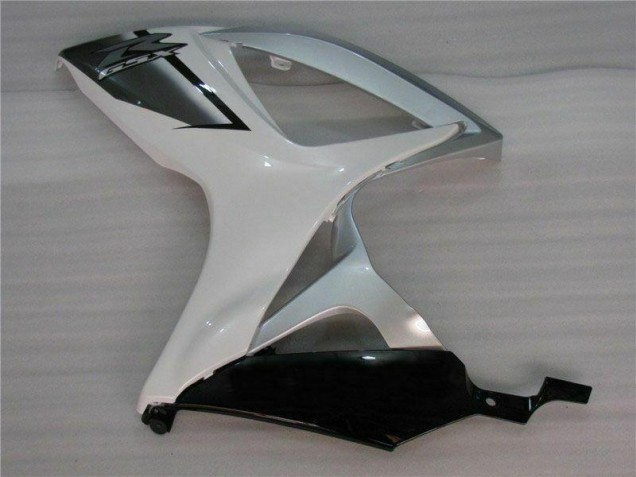 White Silver 06-07 Suzuki GSXR 600/750 Motorcycle Fairing