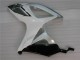 White Silver 06-07 Suzuki GSXR 600/750 Motorcycle Fairing