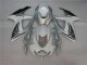 White Silver 06-07 Suzuki GSXR 600/750 Motorcycle Fairing