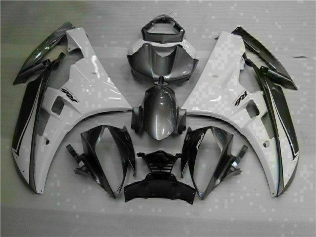 White Silver 06-07 Yamaha YZF R6 Motorcycle Fairings White Silver 06-07 Yamaha YZF R6 Motorcycle Fairings