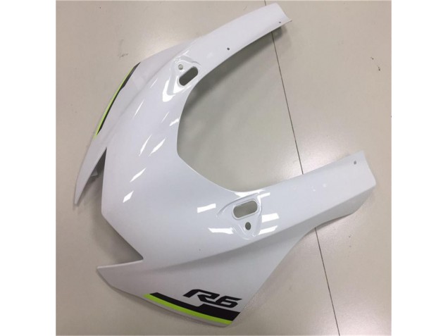 White Silver 17-21 Yamaha YZF R6 Motorcycle Fairings White Silver 17-21 Yamaha YZF R6 Motorcycle Fairings