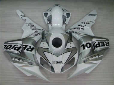 White Silver Black Repsol 04-05 Honda CBR1000RR Motorcycle Fairings