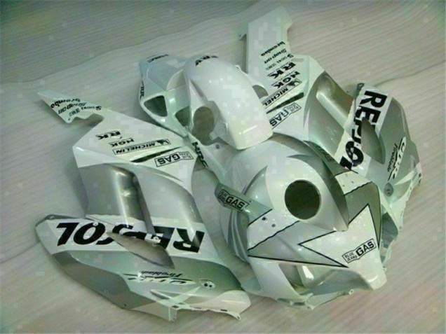 White Silver Repsol 04-05 Honda CBR1000RR Motorcycle Fairings
