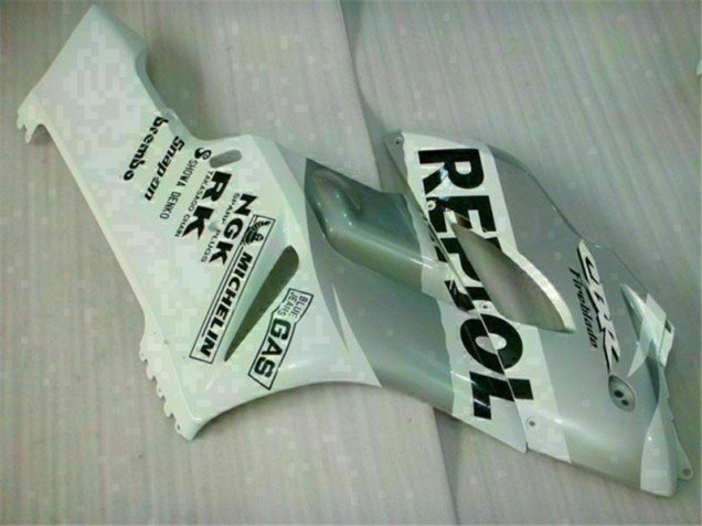 White Silver Repsol 04-05 Honda CBR1000RR Motorcycle Fairings