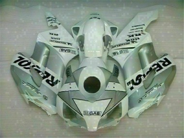 White Silver Repsol 04-05 Honda CBR1000RR Motorcycle Fairings