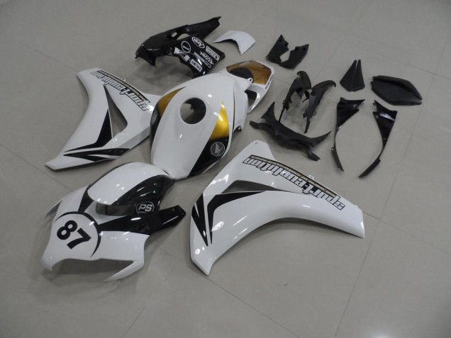 White and Black 87 08-11 Honda CBR1000RR Motorcycle Fairings White and Black 87 08-11 Honda CBR1000RR Motorcycle Fairings
