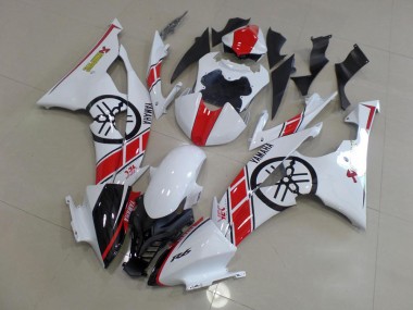 White with Big Yamaha Logo 08-16 Yamaha YZF R6 Motorcycle Fairings
