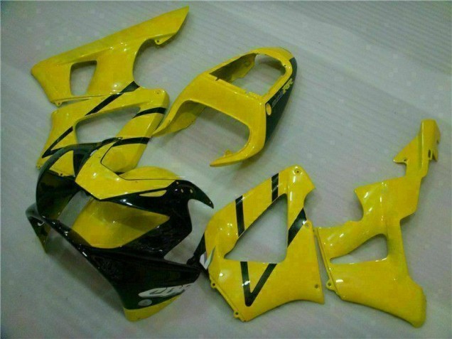 Yellow 00-01 Honda CBR900RR 929RR Motorcycle Fairings Yellow 00-01 Honda CBR900RR 929RR Motorcycle Fairings