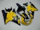Yellow 01-03 Suzuki GSXR 600/750 Motorcycle Bodywork