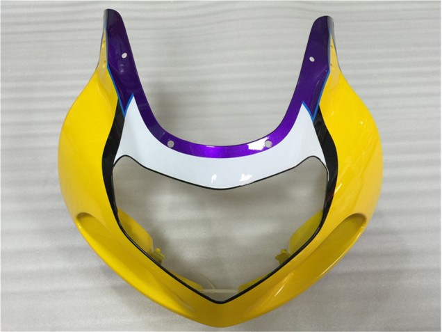Yellow 01-03 Suzuki GSXR 600/750 Motorcycle Fairing Yellow 01-03 Suzuki GSXR 600/750 Motorcycle Fairing