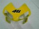Yellow 03-04 Honda CBR600RR Motorcycle Fairings Yellow 03-04 Honda CBR600RR Motorcycle Fairings