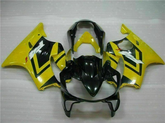 Yellow 04-07 Honda CBR600 F4i Motorcycle Fairings Yellow 04-07 Honda CBR600 F4i Motorcycle Fairings