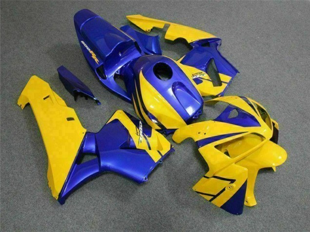 Yellow 05-06 Honda CBR600RR Motorcycle Fairings Yellow 05-06 Honda CBR600RR Motorcycle Fairings