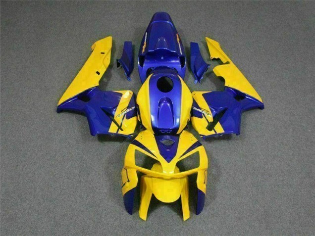 Yellow 05-06 Honda CBR600RR Motorcycle Fairings Yellow 05-06 Honda CBR600RR Motorcycle Fairings