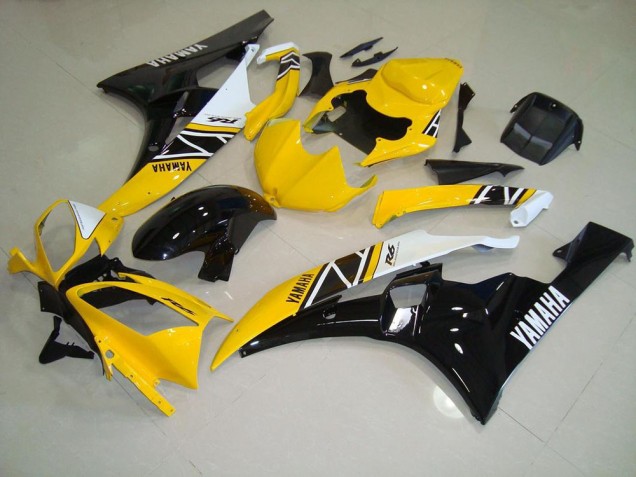 Yellow 06-07 Yamaha YZF R6 Motorcycle Bodywork