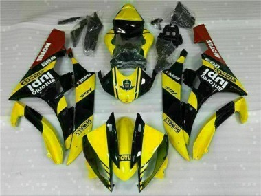 Yellow 06-07 Yamaha YZF R6 Motorcycle Fairings