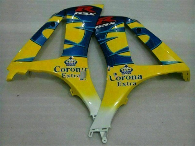 Yellow 07-08 Suzuki GSXR 1000 Motorcycle Fairing