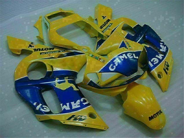 Yellow 98-02 Yamaha YZF R6 Motorcycle Fairings Yellow 98-02 Yamaha YZF R6 Motorcycle Fairings
