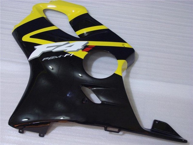 Yellow Black 01-03 Honda CBR600 F4i Motorcycle Bodywork Yellow Black 01-03 Honda CBR600 F4i Motorcycle Bodywork