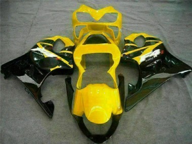 Yellow Black 01-03 Honda CBR600 F4i Motorcycle Fairings