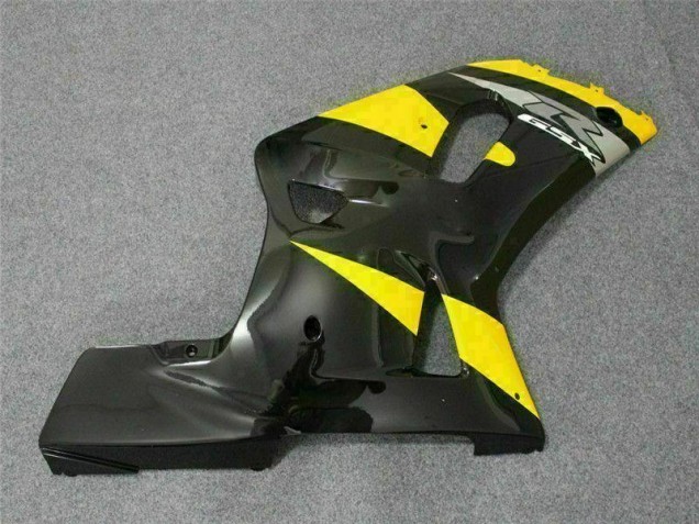 Yellow Black 01-03 Suzuki GSXR 600/750 Motorcycle Fairings