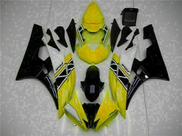 Yellow Black 06-07 Yamaha YZF R6 Motorcycle Bodywork Yellow Black 06-07 Yamaha YZF R6 Motorcycle Bodywork