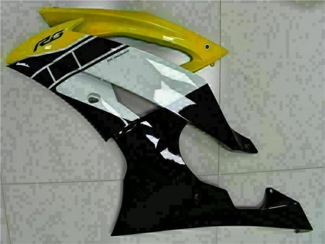 Yellow Black 08-16 Yamaha YZF R6 Motorcycle Bodywork