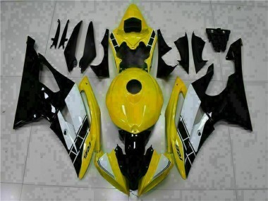Yellow Black 08-16 Yamaha YZF R6 Motorcycle Bodywork