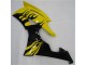 Yellow Black 08-16 Yamaha YZF R6 Motorcycle Fairings Yellow Black 08-16 Yamaha YZF R6 Motorcycle Fairings