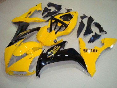 Yellow Black Flame 04-06 Yamaha YZF R1 Motorcycle Fairings