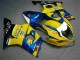 Yellow Blue 03-04 Suzuki GSXR 1000 Motorcycle Fairings
