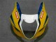 Yellow Blue 03-04 Suzuki GSXR 1000 Motorcycle Fairings