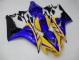 Yellow Blue 06-07 Honda CBR1000RR Motorcycle Fairings Yellow Blue 06-07 Honda CBR1000RR Motorcycle Fairings