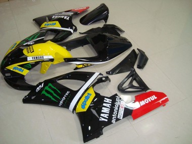 Yellow Monster 00-01 Yamaha YZF R1 Motorcycle Fairings