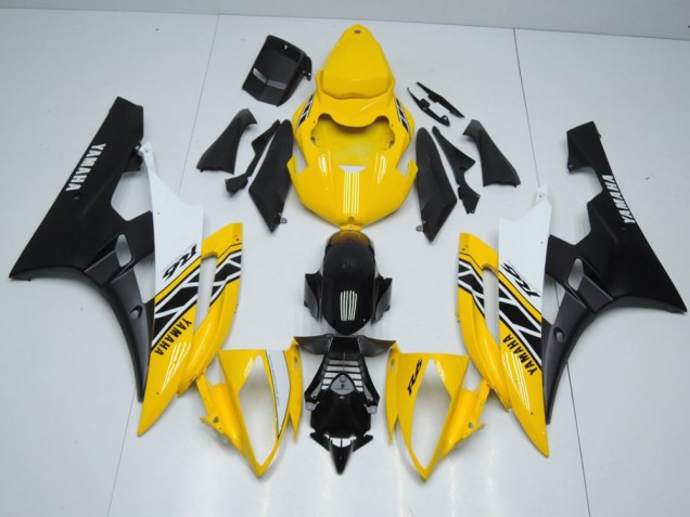 Yellow OEM Style 06-07 Yamaha YZF R6 Motorcycle Fairings