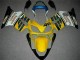 Yellow White 01-03 Honda CBR600 F4i Motorcycle Fairings Yellow White 01-03 Honda CBR600 F4i Motorcycle Fairings
