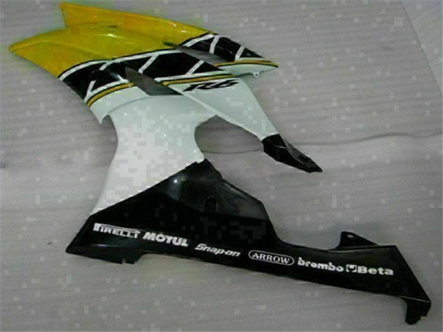 Yellow White 08-16 Yamaha YZF R6 Motorcycle Fairings Yellow White 08-16 Yamaha YZF R6 Motorcycle Fairings